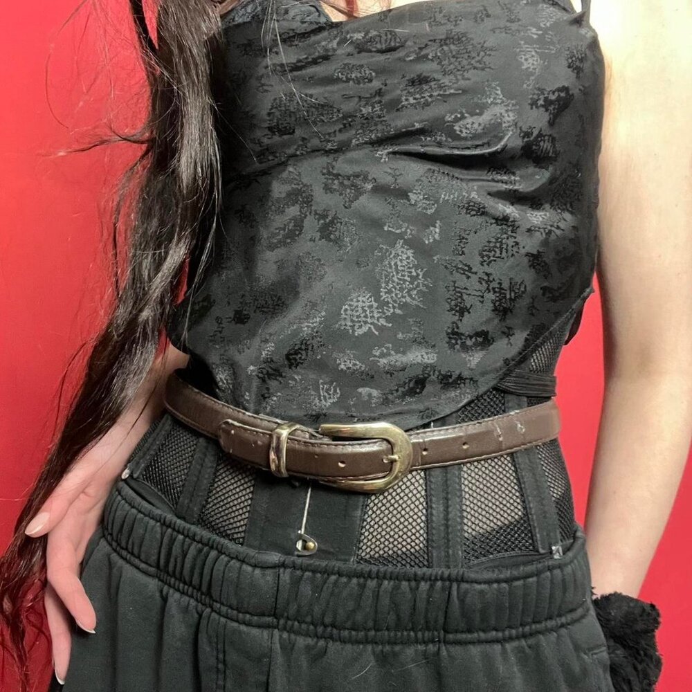 Collage / Brown and gold belt 💛🤎